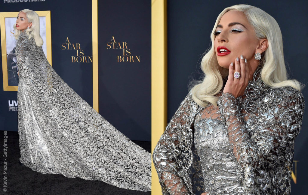 Lady Gaga Shines Dressed In Givenchy At The Premier Of “a Star Is Born” Atelier Dynale